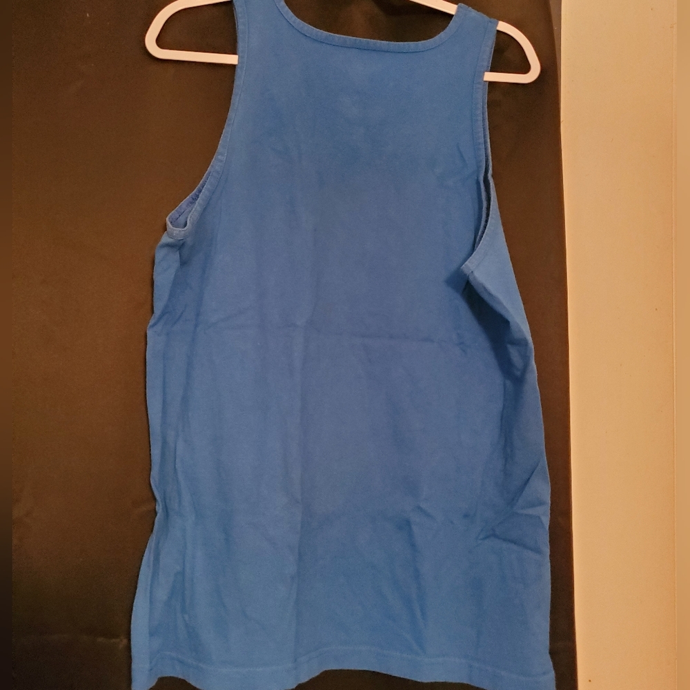 Bear Pong blue men's tank Large - Picture 2 of 3